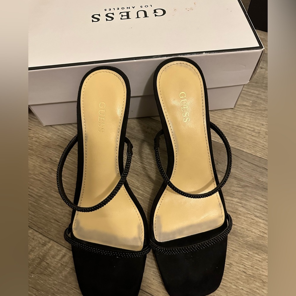 Black Guess Heels